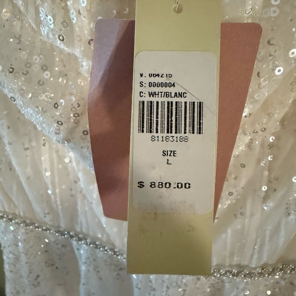 BRONC AND BANCO mademoiselle midi wedding dress NEW WITH TAGS - Picture 8 of 10